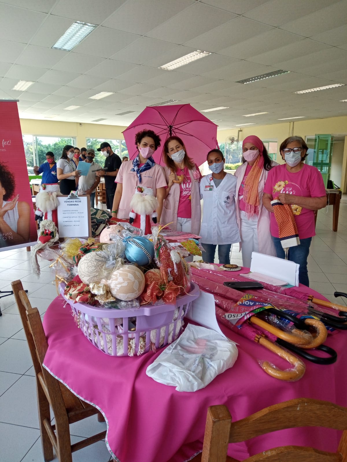 Rede Feminina na empresa Irmãos Fischer 