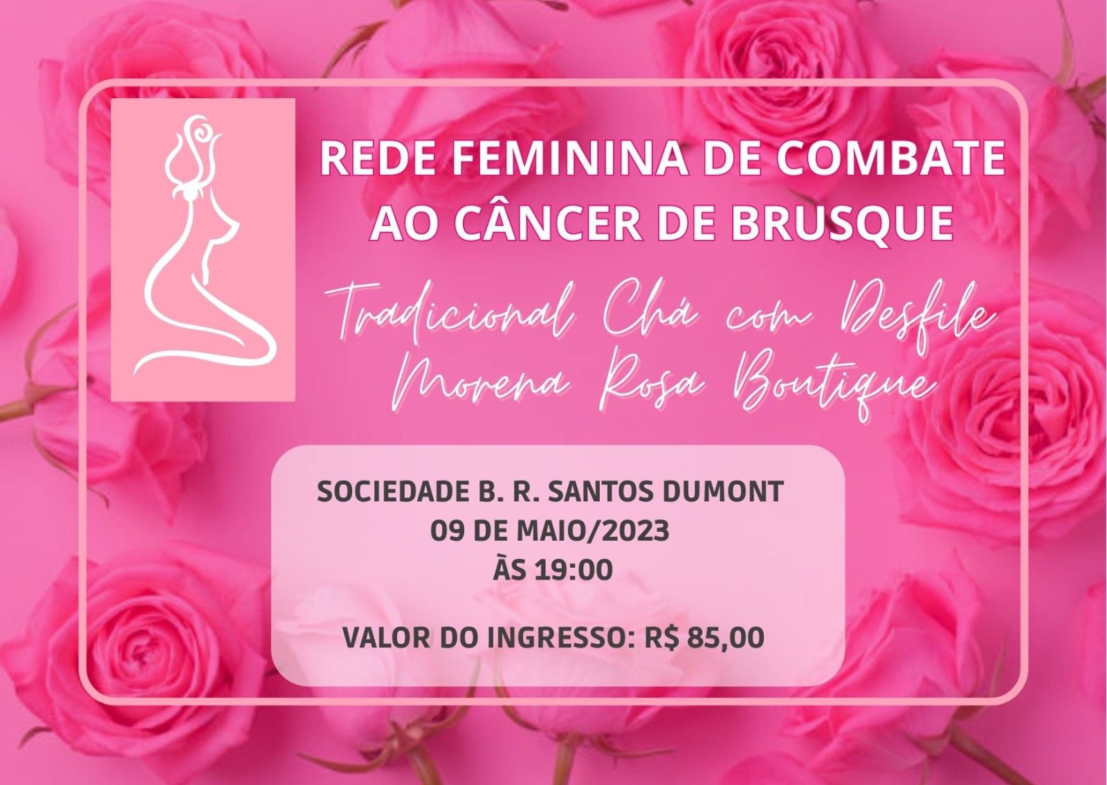 Interessados entrar em contato no nosso WhatsApp 47 98419-2112 para garantir seu ingresso.