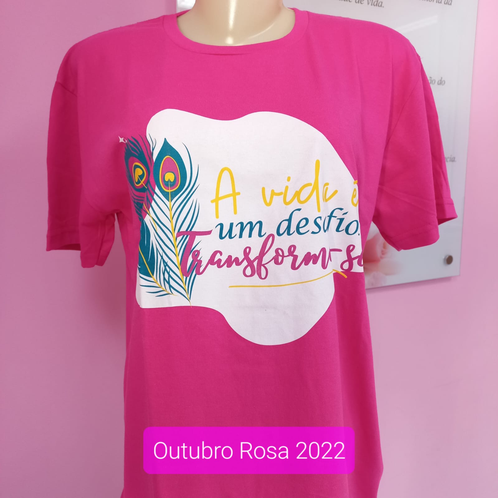 CAMISETAS OUTUBRO ROSA 2023 🌷
