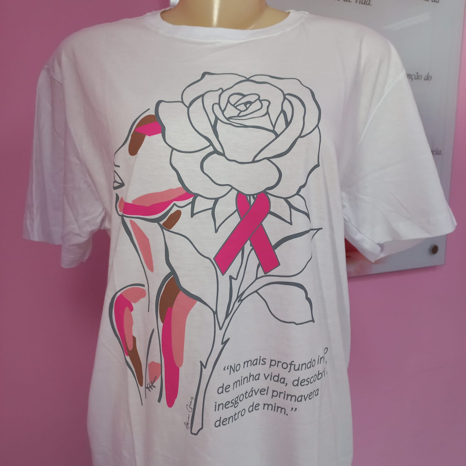 CAMISETAS OUTUBRO ROSA 2023 🌷